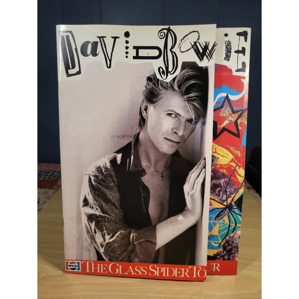 Vintage David Bowie The Glass Spider Tour Program